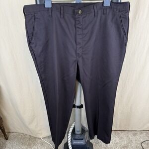 Red Kap Black Cotton‎ Work Pants 46 X 36 PC44BK2 Industrial Uniforms